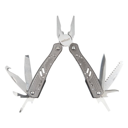 EAN 4006885408005 - wolfcraft GmbH 4080000 alicate multiherramienta para bolsillo 13 herramientas Metálico imagen 1