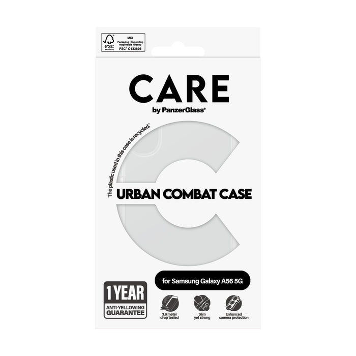 EAN 5715685016882 - PanzerGlass CARE™ by ® Urban Combat Case Transparent Samsung Galaxy A56 5G funda para teléfono móvil Tran imagen 3