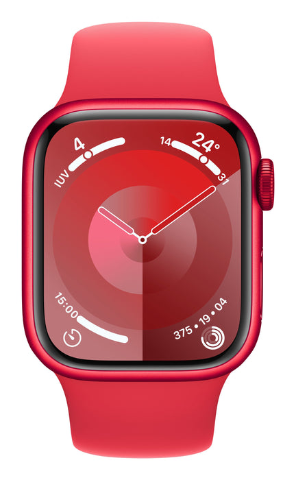 EAN 0195949032981 - Apple Watch Series 9 41 mm Digital 352 x 430 Pixeles Pantalla táctil Rojo Wifi GPS (satélite) imagen 2