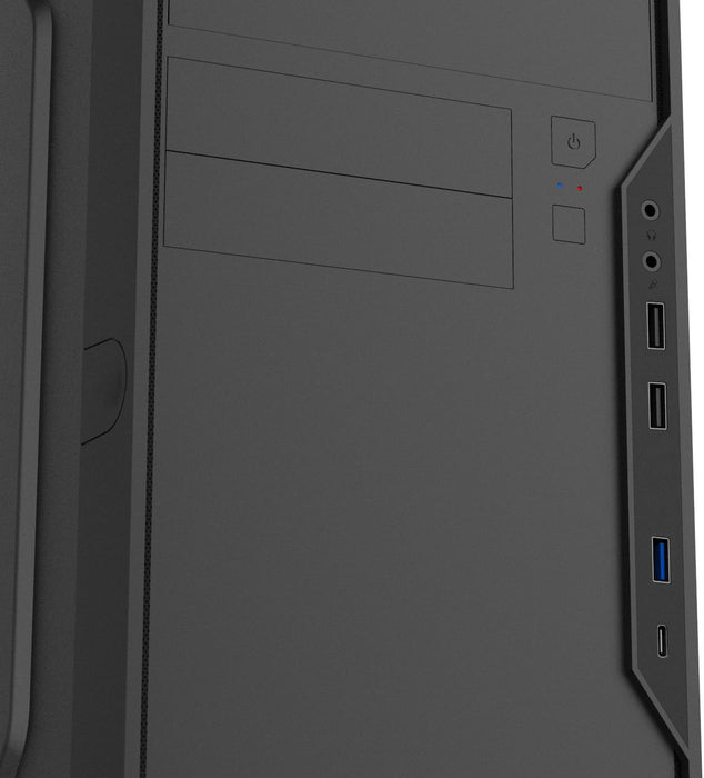 Caja Pc Coolbox M550c Matx Usb-C Con Fuente Basic500 500w