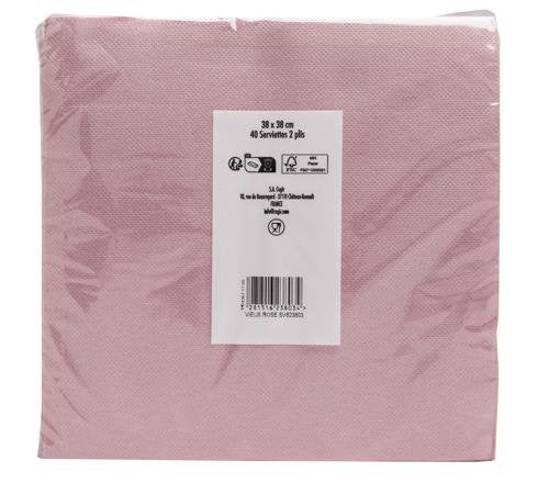 EAN 3281516238034 - PRONAPPE SV623803I servilleta 40 pieza(s) Rosa imagen 2