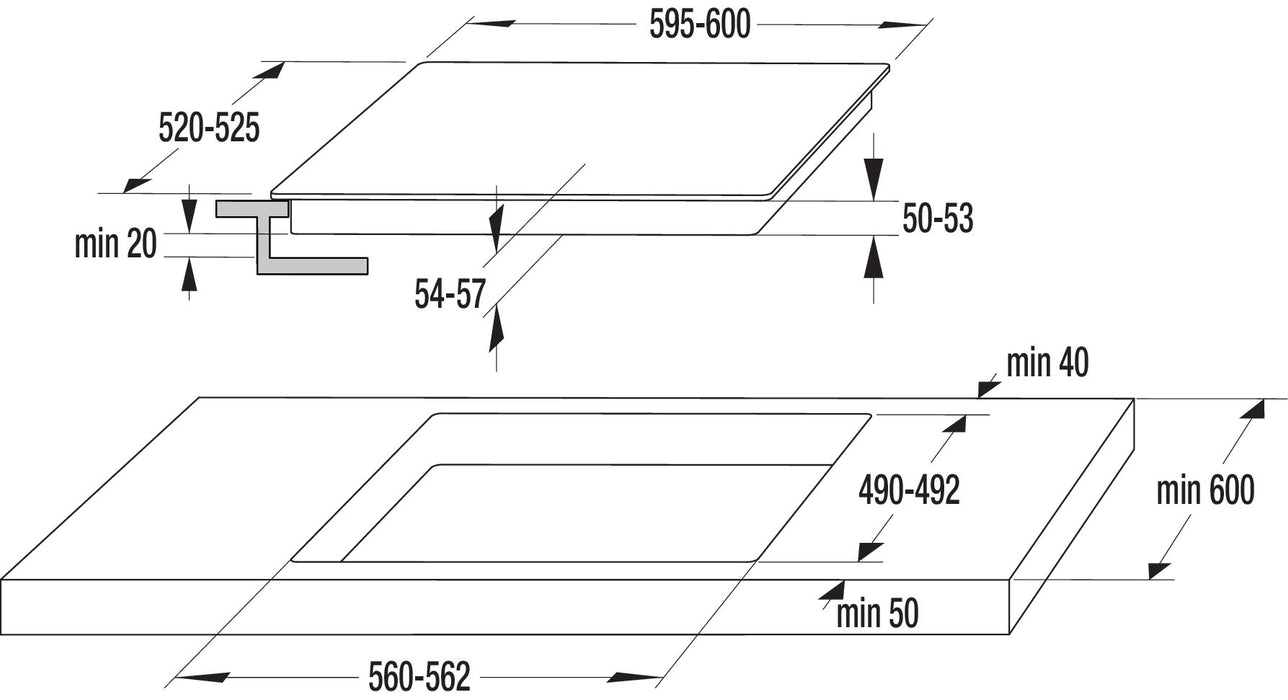 EAN 3838782108259 - Gorenje ECT641BSC Negro Integrado 60 cm Cerámico 4 zona(s) imagen 9