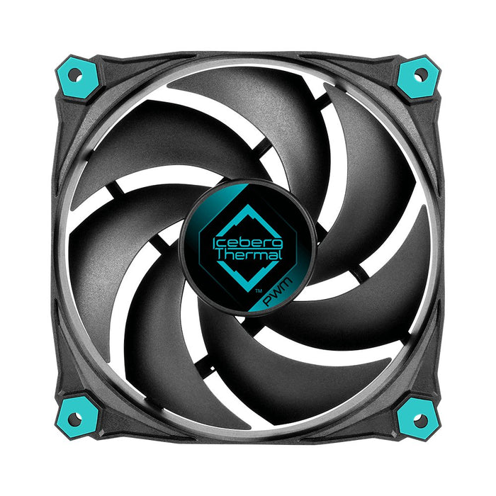 EAN 1230000071857 - Iceberg Thermal IceGALE Silent PWM Carcasa del ordenador Ventilador 12 cm Negro 3 pieza(s) imagen 6