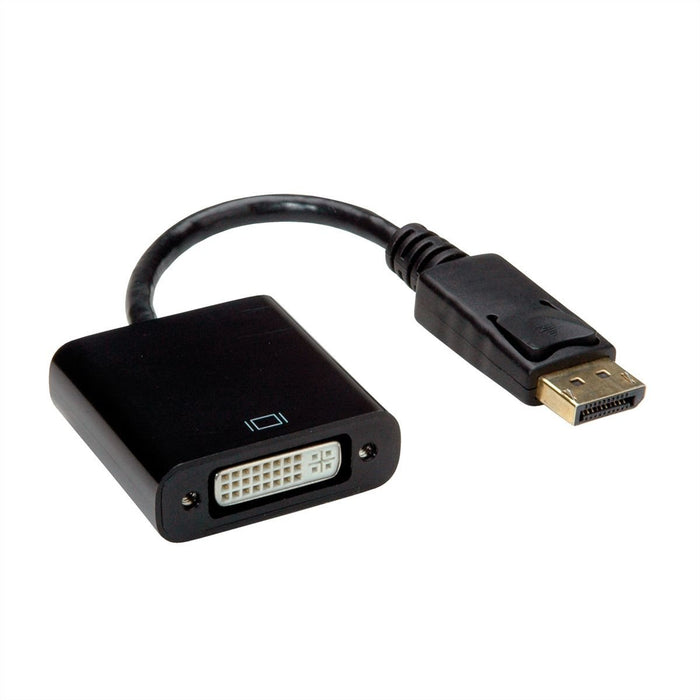EAN 7630049610286 - VALUE 12.99.3137 adaptador de cable de vídeo 0,15 m DisplayPort DVI-D Negro imagen 3