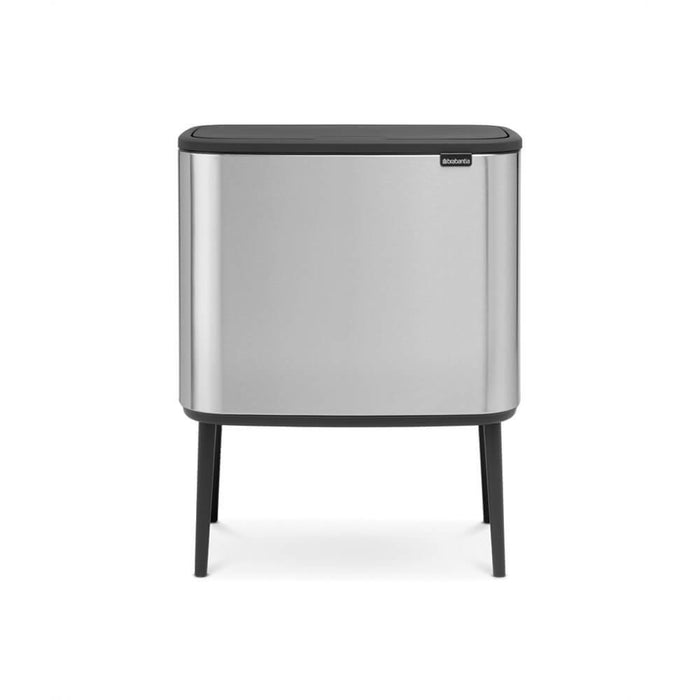 EAN 8710755316227 - Brabantia 316227 papelera 34 L Rectangular Plástico, Acero Acero inoxidable imagen 1