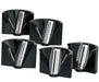 EAN 4001797003263 - Rommelsbacher EGS 80 rebanadora Eléctrico 100 W Negro, Acero inoxidable Acero inoxidable imagen 3