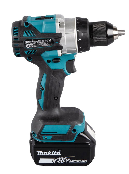 EAN 0088381739702 - Makita DDF486Z taladro 2100 RPM 2,6 kg Negro, Azul imagen 7