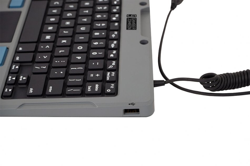 EAN 0041898991087 - Gamber-Johnson 7160-1449-00 teclado para móvil QWERTY Inglés de EE. UU. USB Negro, Gris imagen 2