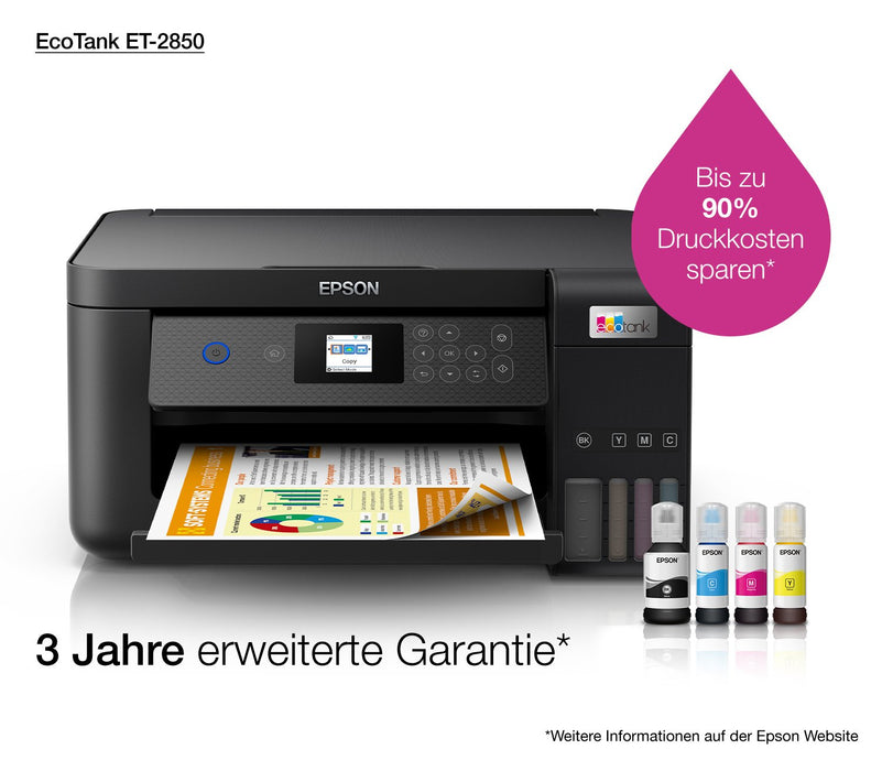 EAN 8715946686370 - Epson EcoTank ET-2850 Inyección de tinta 5760 x 1440 DPI 33 ppm Wifi imagen 18