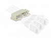 EAN 4043619601868 - DeLOCK 60186 organizador de cables Piso Soporte para cables 10 pieza(s) imagen 4