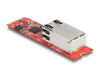 EAN 4043619629855 - DeLOCK 62985 adaptador y tarjeta de red Interno Ethernet 2500 Mbit/s imagen 2