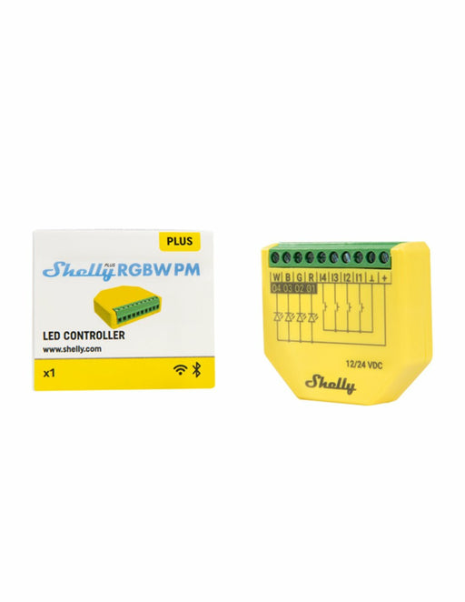 EAN 3800235265635 - Shelly Plus RGBW PM Inalámbrico Verde, Amarillo imagen 2
