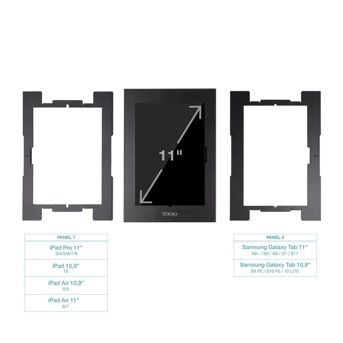 EAN 8433281017191 - TooQ TQATTE2601-S-B soporte de seguridad para tabletas 27,9 cm (11") imagen 3