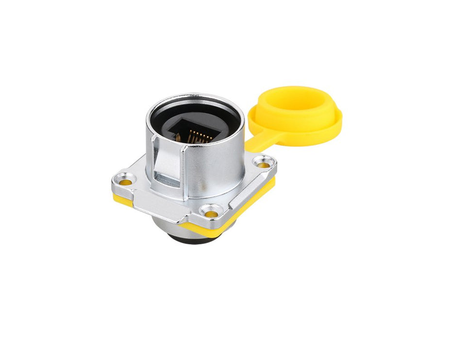 EAN 4014619709182 - Alcasa GC IC01-24R02 RJ45 Amarillo imagen 3