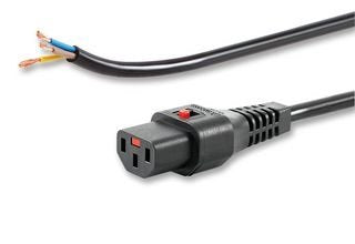 EAN 5055112839739 - IEC LOCK PC1025 cable de transmisión Negro 2 m C13 acoplador imagen 1