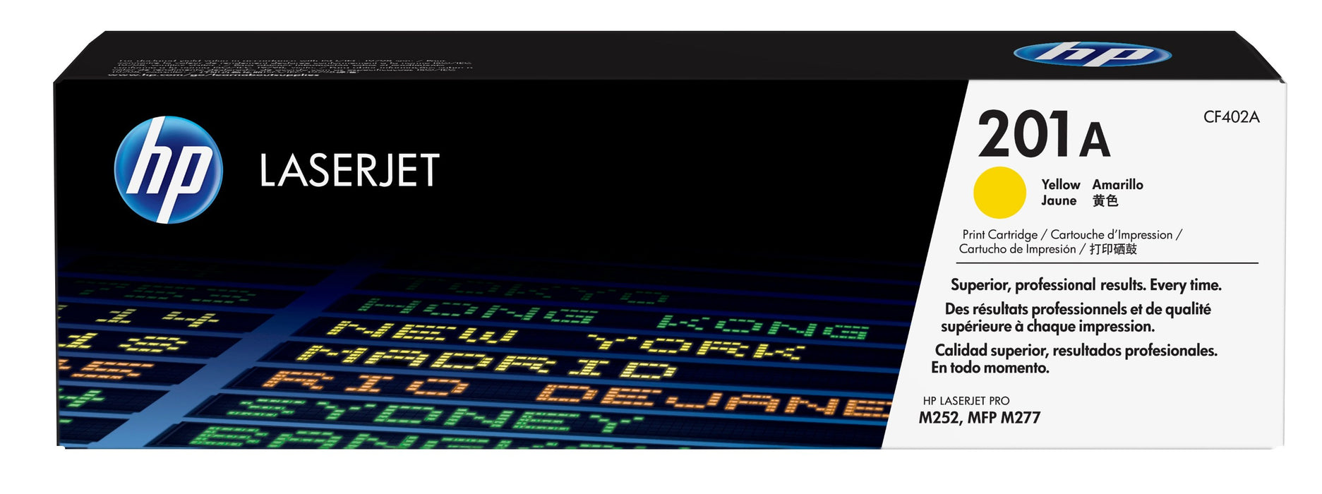 EAN 0888793237960 - HP 201A Yellow Original LaserJet Toner Cartridge cartucho de tóner 1 pieza(s) imagen 1