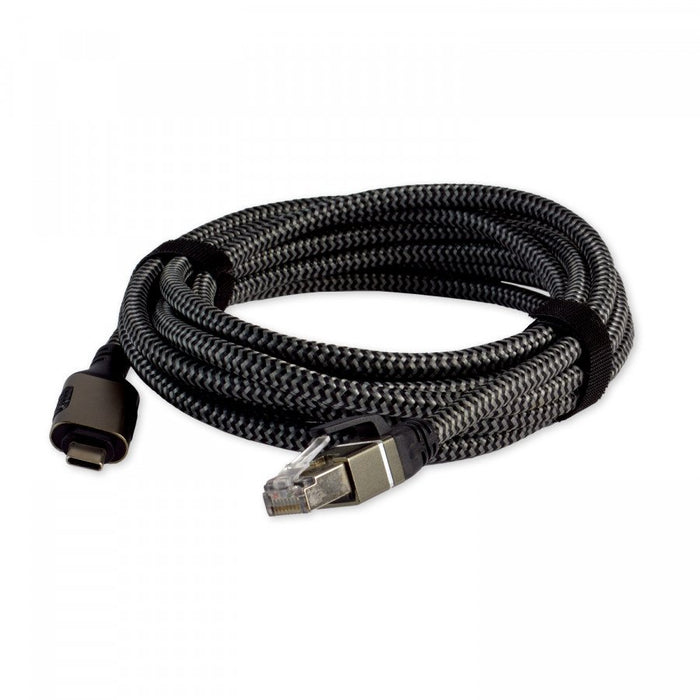 EAN 3700224770204 - MCL MC1D99AZZ03CRJ452 cambiador de género para cable USB C RJ-45 Negro, Gris imagen 2