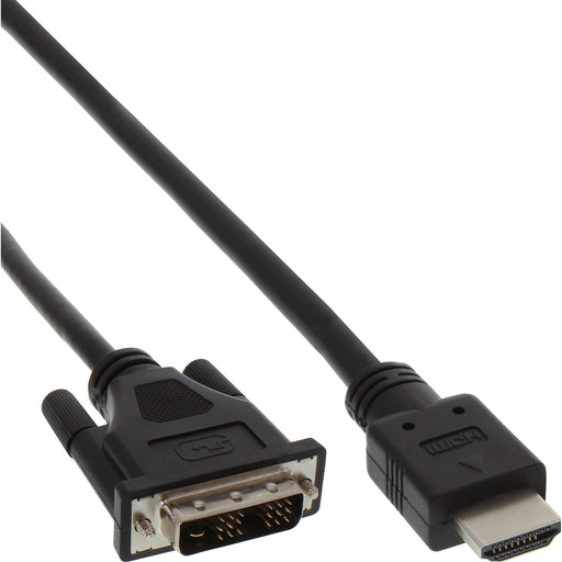 EAN 4043718275182 - InLine 17658E adaptador de cable de vídeo 0,3 m HDMI tipo A (Estándar) DVI Negro imagen 1