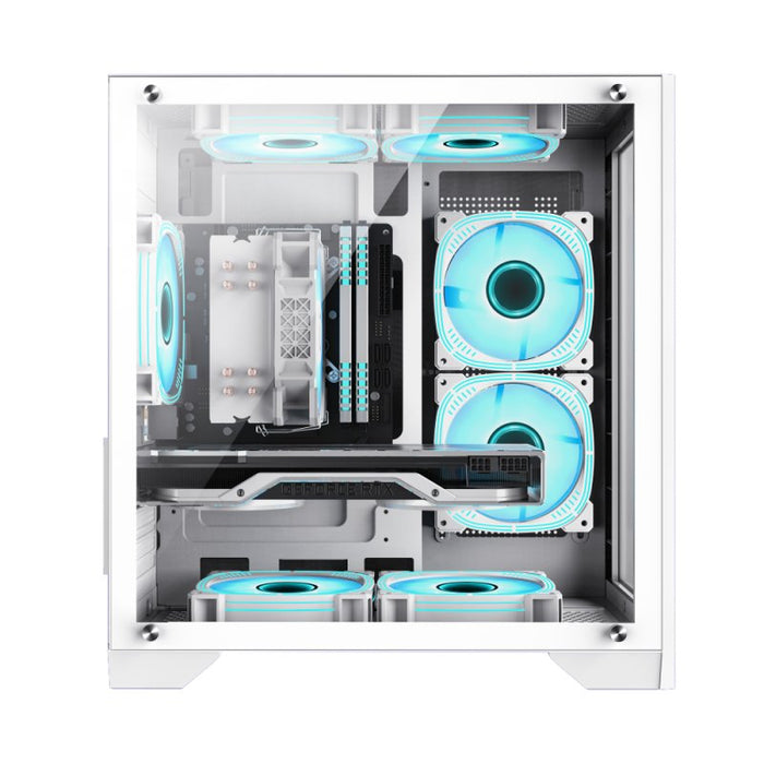 EAN 6931858775366 - GameMax Infinity Mini WH Micro Torre Blanco imagen 5