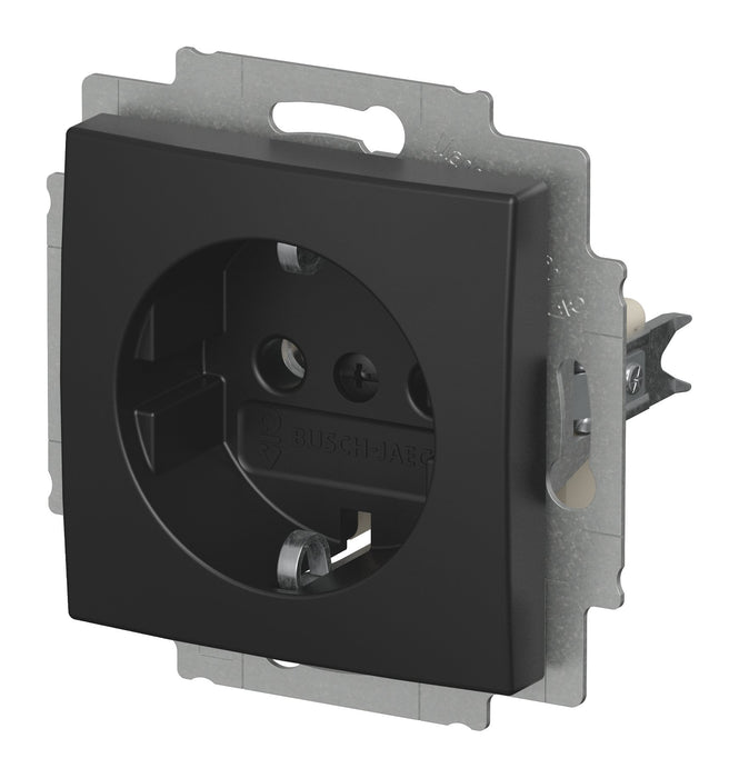 EAN 4011395360491 - Busch-Jaeger 2CKA002011A6341 placa de pared y cubierta de interruptor Negro imagen 2