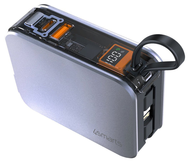 EAN 4252011910120 - 4smarts 541287 cargador de dispositivo móvil Portátil, Smartphone, Reloj inteligente, Tableta, Universal  imagen 3