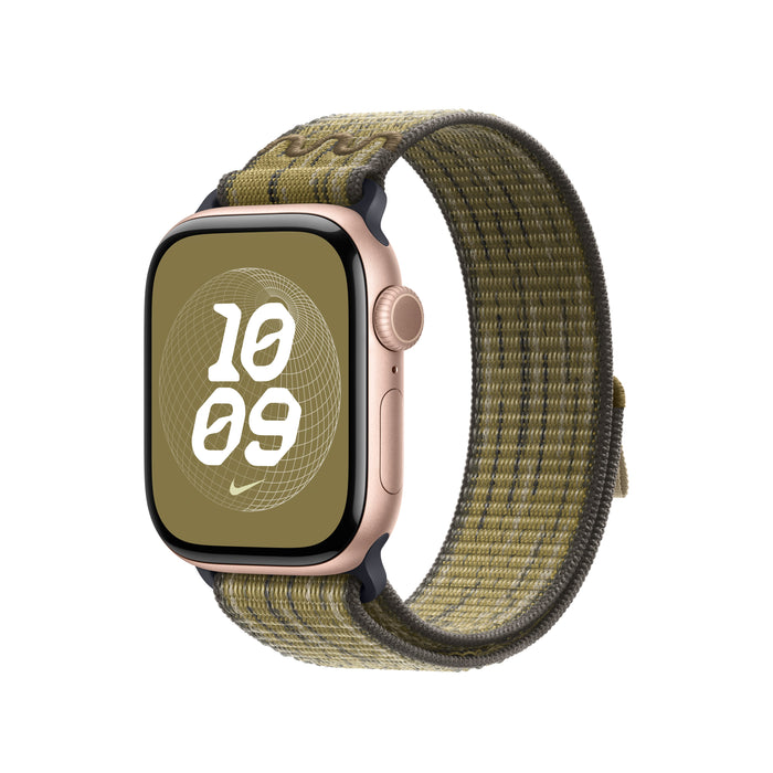 EAN 0195949833854 - Apple MC1H4ZM/A Accesorios para dispositivos vestibles inteligentes Grupo de rock Verde, Gris Nylon imagen 2