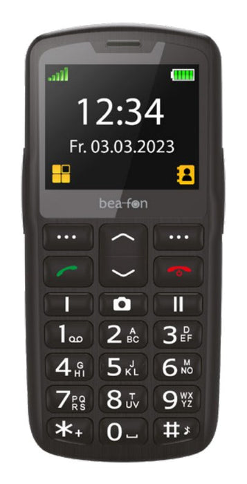 EAN 9120124824250 - Beafon SL260 LTE 5,59 cm (2.2") 90 g Negro, Plata Característica del teléfono imagen 2