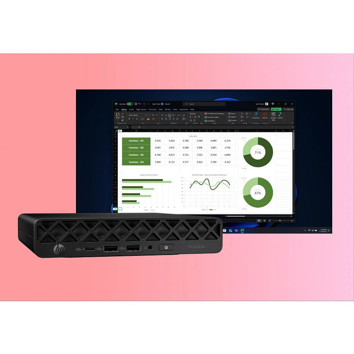 EAN 0199896402675 - HP ProDesk 4 Mini G1i Desktop AI PC Intel Core Ultra 5 16 GB DDR5-SDRAM 512 GB SSD Windows 11 Pro Mini PC imagen 6