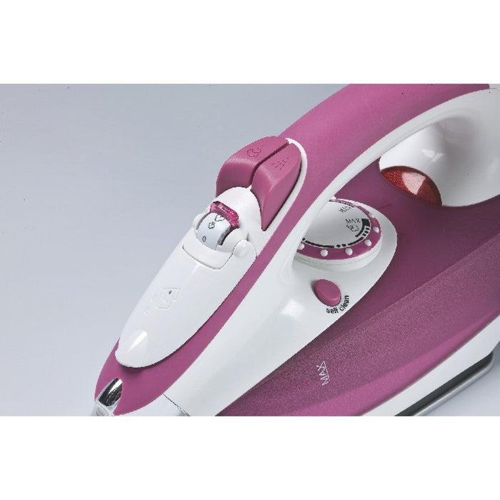 EAN 8003705107342 - Ariete 6215/00 Plancha a vapor Suela de acero inoxidable 2200 W Púrpura, Blanco imagen 4