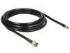 EAN 4043619130238 - DeLOCK 5m, N/RP-SMA cable coaxial CFD400, LLC400 Negro imagen 2
