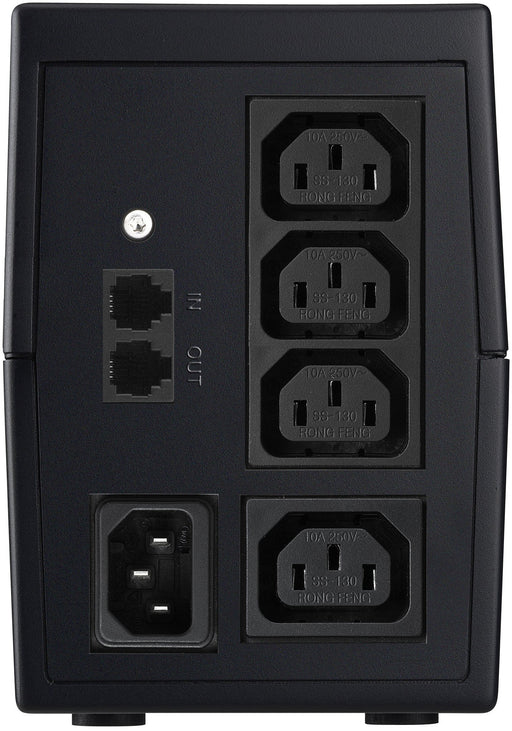EAN 4260074976410 - PowerWalker VI 650SE LCD/IEC sistema de alimentación ininterrumpida (UPS) Línea interactiva 0,65 kVA 360  imagen 2