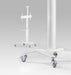 EAN 8716309128995 - Gembird Aluminum TV floor stand with caster wheels, 37\" - 70\", baltas | imagen 8