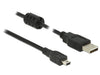 EAN 4043619849154 - DeLOCK 3m, USB 2.0-A/USB 2.0 Mini-B cable USB USB A Mini-USB B Negro imagen 1
