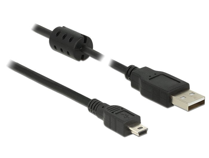 EAN 4043619849154 - DeLOCK 3m, USB 2.0-A/USB 2.0 Mini-B cable USB USB A Mini-USB B Negro imagen 1