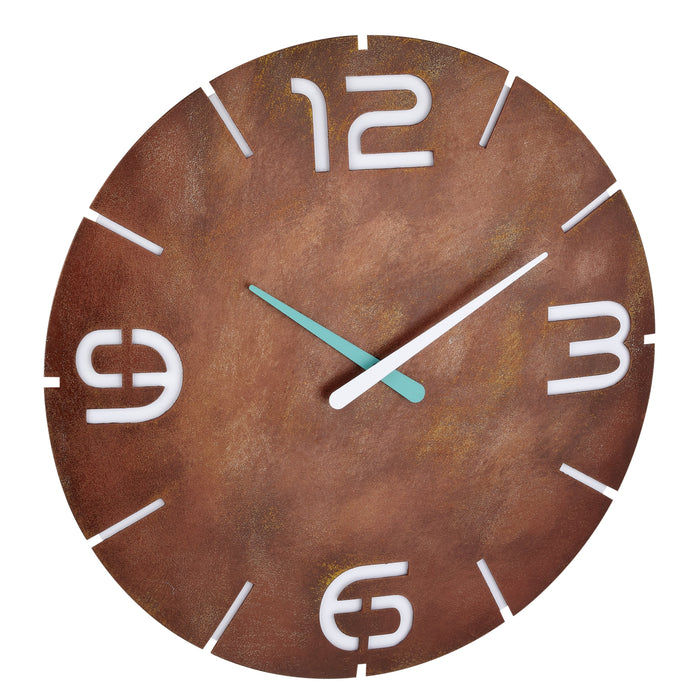 EAN 4009816034700 - TFA-Dostmann 60.3536.08 reloj de mesa o pared Reloj de cuarzo Alrededor Marrón, Blanco imagen 1