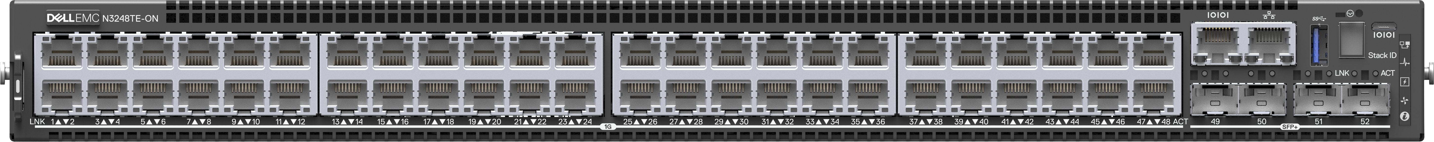 EAN 5397184363508 - DELL N-Series N3248TE-ON Gestionado L2/L3 Gigabit Ethernet (10/100/1000) Negro imagen 3