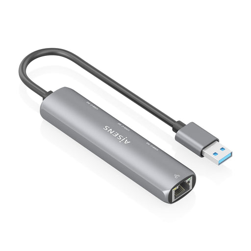 EAN 8435739903995 - AISENS ASUC-4P037-GR base para portátil y replicador de puertos Alámbrico USB 3.2 Gen 1 (3.1 Gen 1) Type- imagen 2