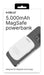 EAN 8021735208082 - Celly MAGPB5000PROWH batería externa 5000 mAh Cargador inalámbrico Blanco imagen 4