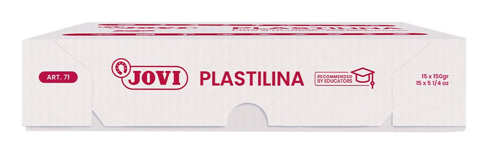 EAN 8412027007160 - Jovi PLASTILINA Pasta de modelar Marrón 1 pieza(s) imagen 2