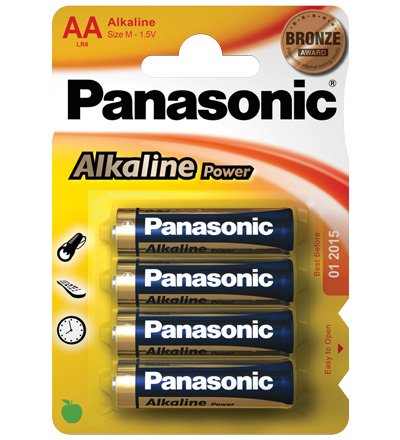 EAN 5410853039273 - Goobay LR6 4-BL Panasonic Alkaline Power Batería de un solo uso AA Alcalino imagen 1