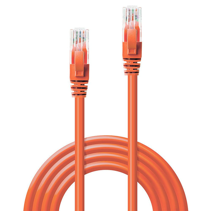 EAN 4002888481076 - Lindy 48107 cable de red Naranja 1 m Cat6 U/UTP (UTP) imagen 3