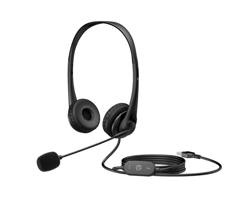 EAN 0195908812531 - HP USB G2 Stereo Headset Alámbrico Diadema Oficina/Centro de llamadas Negro imagen 5