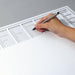 EAN 4004360767197 - Sigel H6365 protector de escritorio Papel Negro, Gris, Blanco imagen 3
