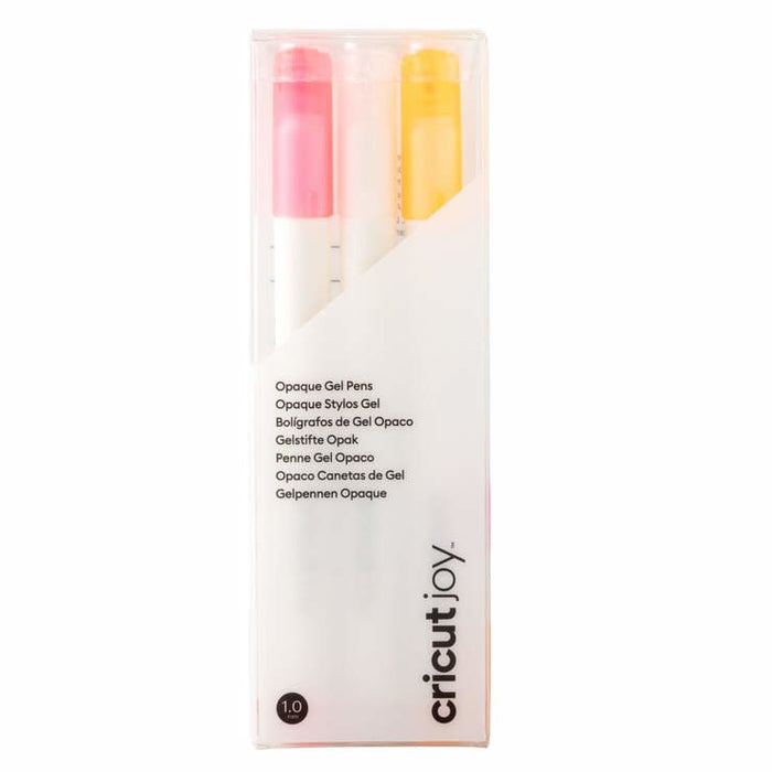 EAN 0093573191916 - Cricut Joy Opaque Bolígrafo de gel con tapa Naranja, Rosa, Blanco 3 pieza(s) imagen 1