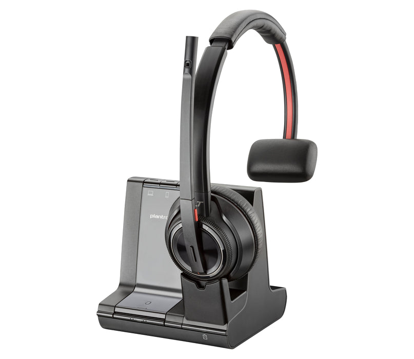 EAN 0196548585878 - HP Poly Savi 8210-M Office DECT 1880-1900 MHz Single Ear Headset Inalámbrico Diadema Oficina/Centro de ll imagen 2