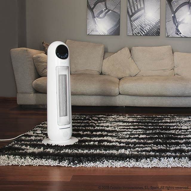 EAN 8435484053143 - Cecotec Ready Warm 10100 Smart Ceramic Interior Blanco 2200 W Ventilador eléctrico imagen 3