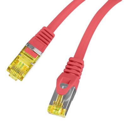 EAN 5901969437041 - Lanberg PCF6A-10CU cable de red Rojo 1,5 m Cat6a S/FTP (S-STP) imagen 3
