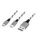 EAN 4052792071764 - LogiLink CU0202 cable USB USB 2.0 1,2 m USB A USB C/Micro-USB A Gris imagen 1