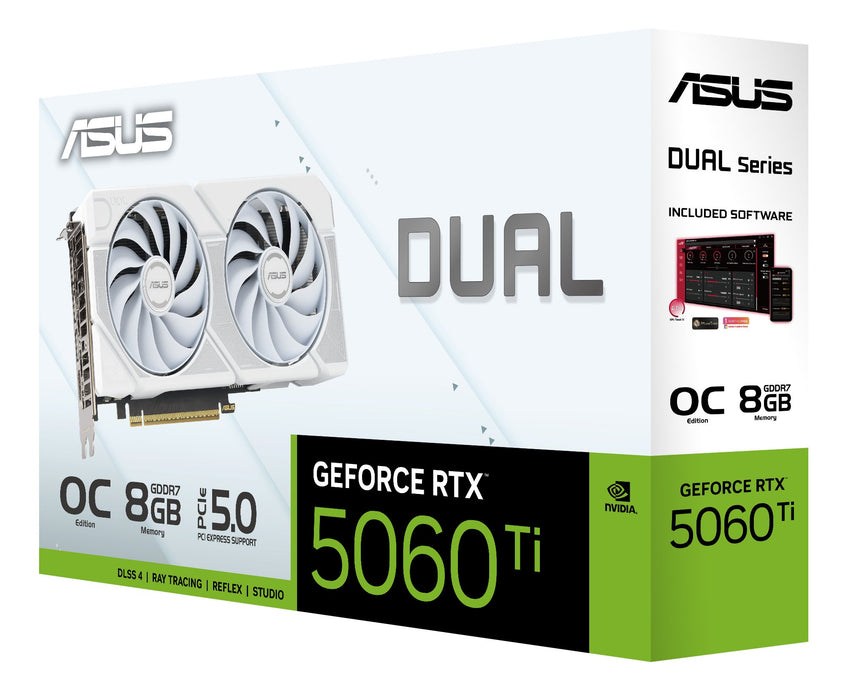 EAN 4711636177337 - ASUS Dual -RTX5060TI-O8G-WHITE NVIDIA GeForce RTX 5060 Ti 8 GB GDDR7 imagen 13