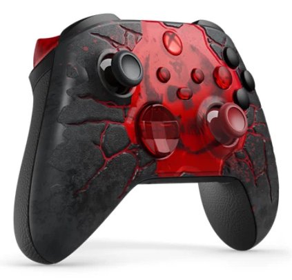 EAN 196388700363 - Microsoft XBOX Wireless Controller - Gears of War: E-Day Limited Edition Negro, Rojo Bluetooth Gamepad Ana imagen 3